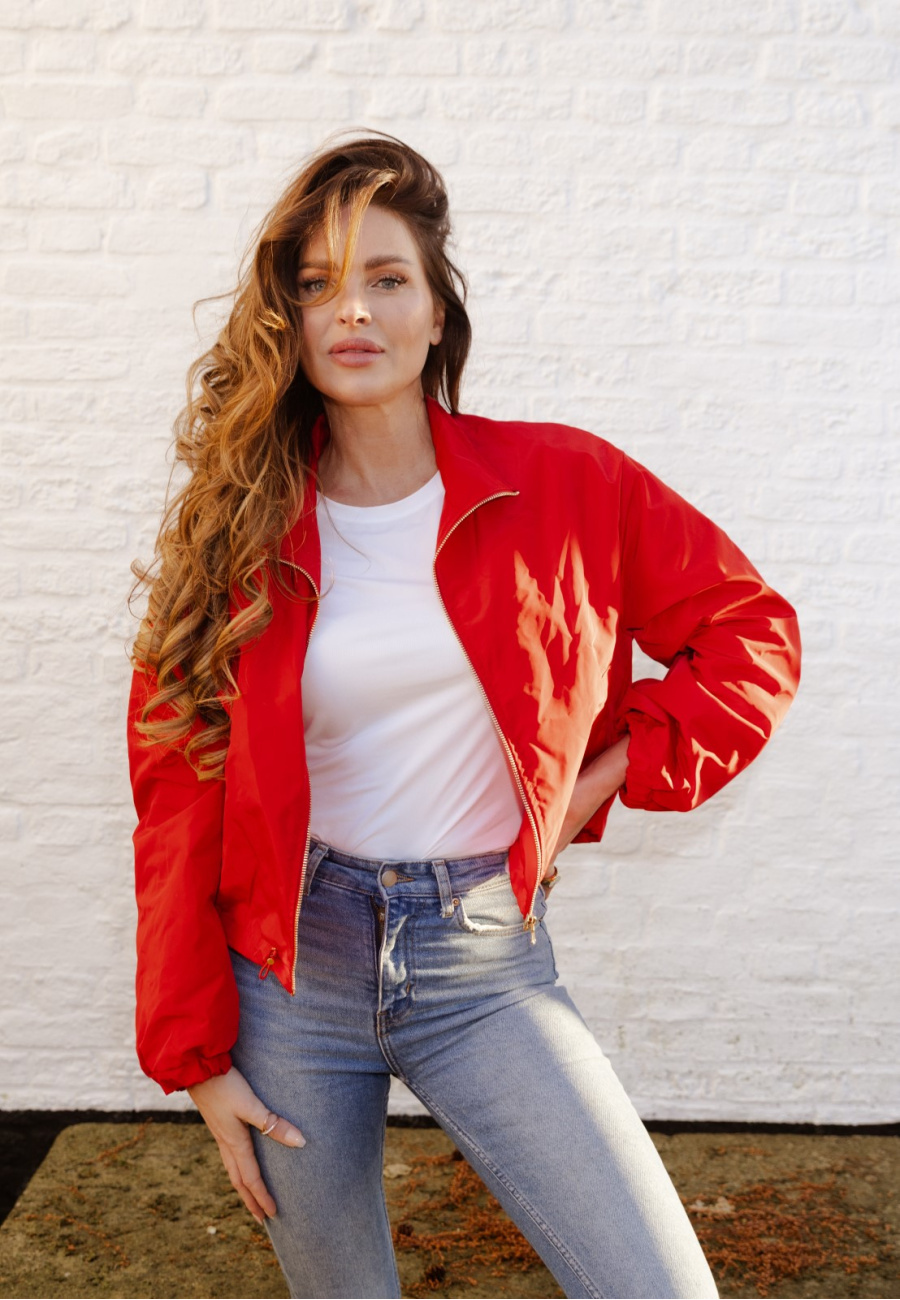 Sylvia Geersen summer-bomber-rood-02